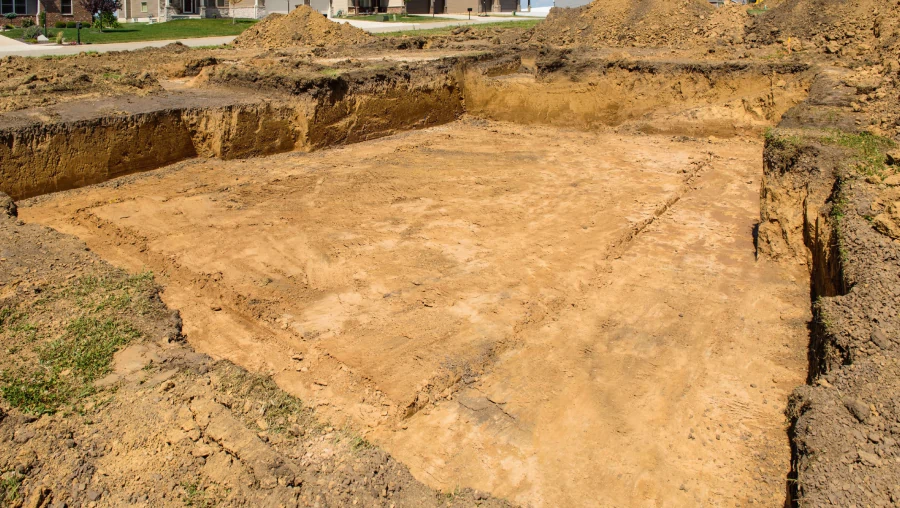 service foundation excavation work